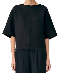 Lisa Yang Doublé Round Neck Top