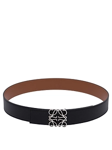 Loewe Logo Buckled Reversible Belt