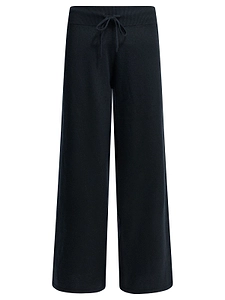 Lisa Yang Drawstring Wide-Leg Knitted Trousers
