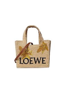 Loewe Logo Embellished Tote Bag