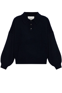 Lisa Yang Etta Knitted Polo Shirt