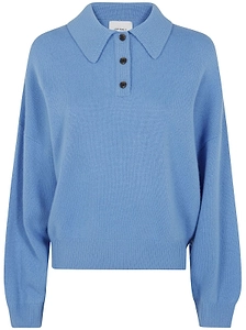 Lisa Yang Etta Knitted Polo Shirt
