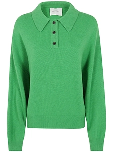 Lisa Yang Etta Knitted Polo Shirt