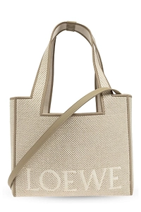 Loewe Logo Jacquard Medium Tote Bag