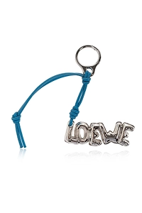 Loewe Logo Pendant Keychain