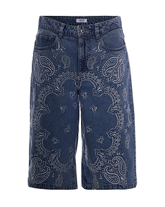 Liu Jo Embroidered Denim Shorts