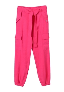 Liu Jo Kids Belted Cargo Pants