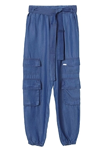 Liu Jo Kids Belted Cargo Pants