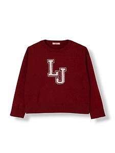 Liu Jo Kids Better Logo Embroidered Top