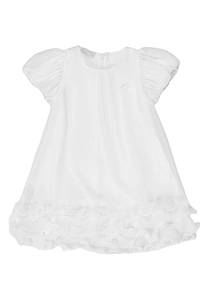 Liu Jo Kids Bow-Detailed Flared Dress