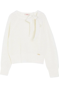 Liu Jo Kids Bow-Detailed Jumper