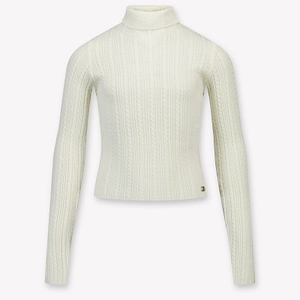 Liu Jo Kids Cable Stitch Turtleneck Jumper