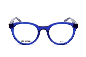 Love Moschino Eyewear Round Frame Glasses