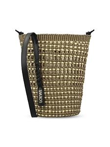 Paulas Ibiza Braid Pocket Bucket Bag