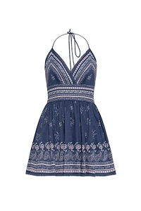 Loveshackfancy Arletta Printed Mini Dress