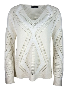 Lorena Antoniazzi Openwork Knitted Jumper