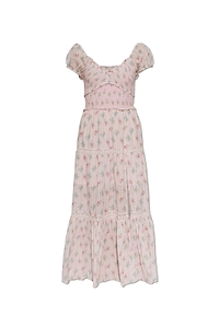 Amandla Smocked Midi Dress