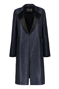 Lorena Antoniazzi Sequin Knee-Length Coat
