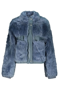 Lorena Antoniazzi Shearling Zip Jacket