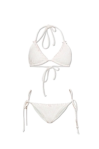 Loveshackfancy Harbor Tie-Side Bikini