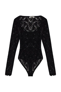 Jannie Lace Long-Sleeve Bodysuit