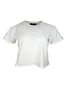 Lorena Antoniazzi Star Plaque Short Sleeved T-Shirt