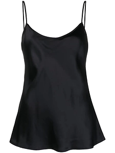Spaghetti Strapped Scoop Neck Top