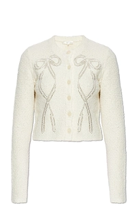 Loveshackfancy Leocadia Embellished Cardigan