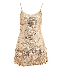 Liria Sequin-Embellished Sleeveless Mini Dress