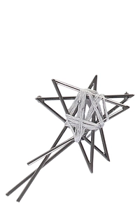 Lorena Antoniazzi Yarn-Wrapped Star Brooches
