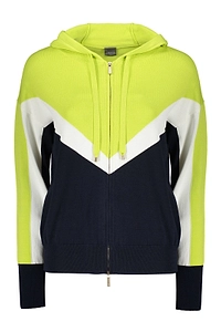 Lorena Antoniazzi Zip-Up Knit Hoodie