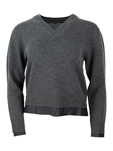 Lorena Antoniazzi V-Neck Knitted Jumper