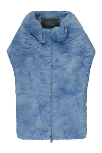 Lorena Antoniazzi Zip Faux Fur Neck Warmer