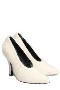 Magda Butrym Pointed Toe Loom Pumps