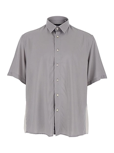 Short-Sleeve Fluid Shirt