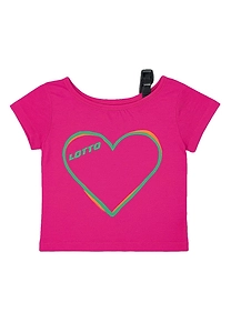 Lotto Kids Heart Printed Strapped T-Shirt