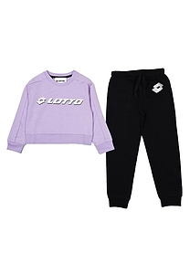 Lotto Kids Logo Printed Sweatshirt Suit