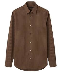 Striped Poplin Shirt