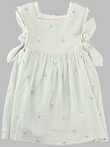 Louise Misha Aloisa Embroidered Dress