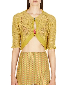 Louise Lyngh Bjerregaard Open Knitted Cardigan