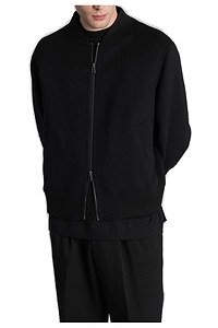 Zip-Up Long Sleeved Bomber Jacket
