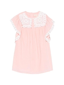 Haida Crochet Trim Dress