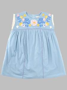 Louise Misha Talula Embroidered Dress