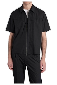Zipped Short Sleeved Shirt