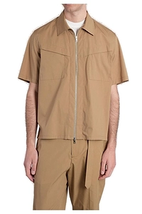 Zipped Short Sleeved Shirt