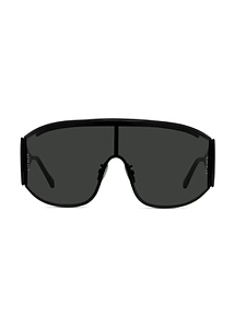 Speed Mask Oversized Frame Sunglasses