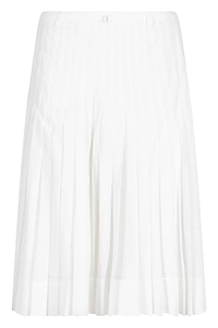 Pleated Midi Skirt