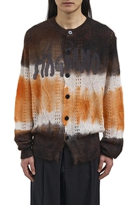 Magliano Psychedelic Bimbo Tie-Dye Button-Up Cardigan