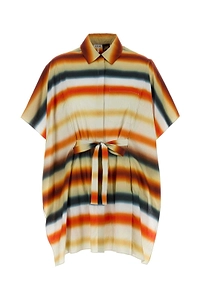 Loewe Striped Belted Shirt