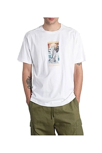 Maharishi Logo Printed Crewneck T-Shirt